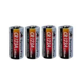 SpiderFire Baterai CR123A Non-Rechargeable Li-ion Battery 1300mAh 3V 1PCS - CWGM123A - White - 5