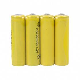 VariCore Batu Baterai AA Rechargeable NiCD 700mAh 4 PCS - VR700 - Yellow