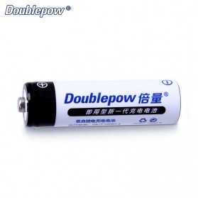 DOUBLEPOW Baterai AA Rechargeable NiMH 1.2V 1300mAh 4 PCS - DP-AA780 - White - 2