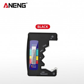 ANENG Tester Baterai Universal Battery Capacity Checker AA AAA Display Digital - Black