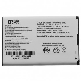 Baterai Untuk Mifi ZTE MF30 MF60 MF62 AC30 - Li3715T42P3h654251 - Silver - 1