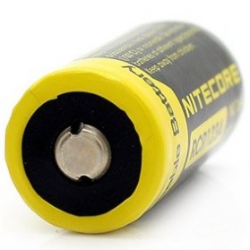 NITECORE RCR123A Rechargeable Li-ion Battery 650 mAh 3.7 V - NL166 - Black/Yellow - 3