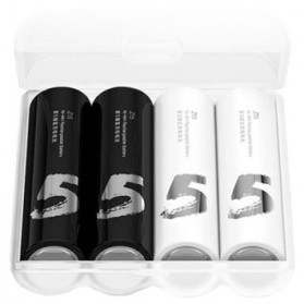 Xiaomi Zi5 Batu Baterai Cas AA 4 PCS Black 