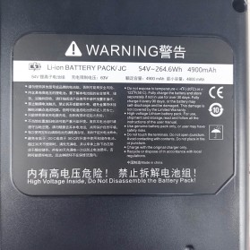 Baterai Skuter Xiaomi Ninebot Mini 54V 4900mAh - Black - 3
