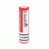 UltraFire Rechargeable Battery for LED Flashlight 3.7V 4800mAh with Button Top - BRC 18650 1PCS - Red
