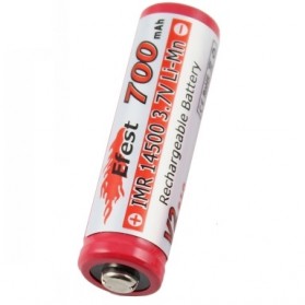Efest IMR 14500 Li-Mn Battery 700mAh 3.7V with Button Top - 14500V2 - Red