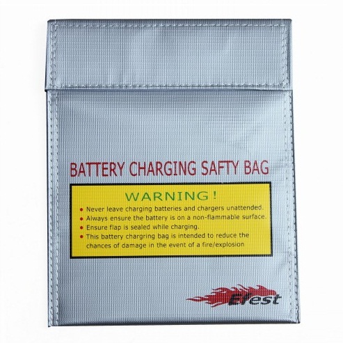 ... Efest LiPo Safety Charging Bag - Big Size - Silver - 1 ...