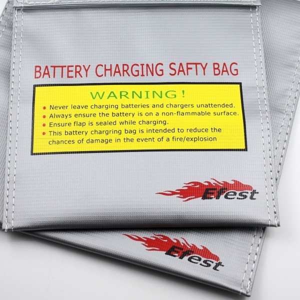 Efest LiPo Safety Charging Bag - Big Size - Silver - 2 ...