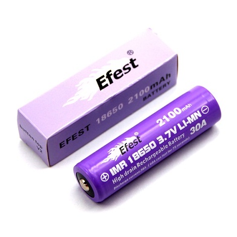 efest purple imr 18650 li mn battery 2100mah 3 7v 30a with button top 18650p30v2 purple efest purple imr 18650 li mn battery 2100mah 3 7v 30a with button top 18650p30v2 purple