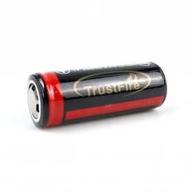 TrustFire Baterai Li-ion 26650 Protection Board 5000mAh 3.7V Flat Top - Black - 1