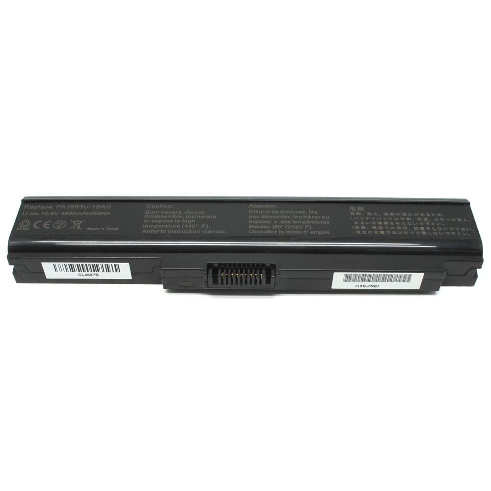 Baterai Toshiba Satellite U300 Portege M600 OEM - Black 