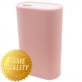 Hame H16 Power Bank with Silicon Cover 11000mAh - HAME-H16 - Pink - 1