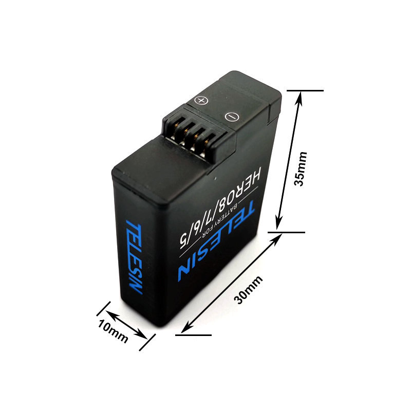 Telesin Baterai GoPro Hero 8 7 6 5 1220mAh - GP-BTR-801