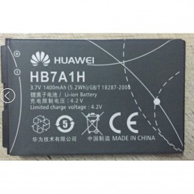 Baterai for Huawei Huawei C6100 C2822 E583C C2823 C2827 C2829 E5830 E5 1400 mAh - HB7A1H - Black - 2