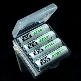 Case Baterai Transparan Untuk 4x14500 - CY045 - Transparent