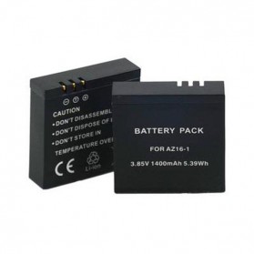 Baterai & Charger Action Camera - Baterai Xiaomi Yi 2 4K 1400mAh - AZ16-1 - Black