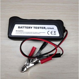Tirol Tester Baterai Digital 12V 6 LED - BJ-803 - Black - 3