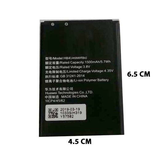 Gambar produk Baterai Modem Wifi Huawei E5577 E5573 1500mAh - HB434666RBC