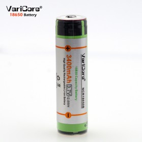 VariCore 18650 Rechargeable Li-ion Battery 3400mAh 3.7V Button Top