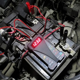 Motopower Tester Baterai Digital Voltmeter Analyzer 12V - CNBJ-805 - Black - 4