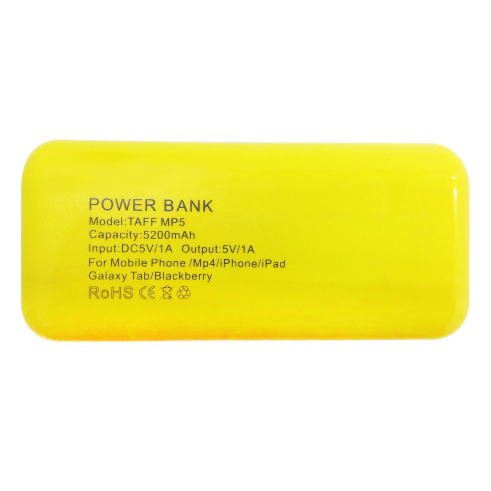 Taff Power Bank 5200mAh Model MP5 (No Box) for Tablet and Taff Power Bank 5200mAh Model MP5 (No Box) for Tablet and