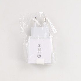 OLAF Charger USB Fast Charging QC 3.0 4 Port 48 W - BK-376 - White - 7