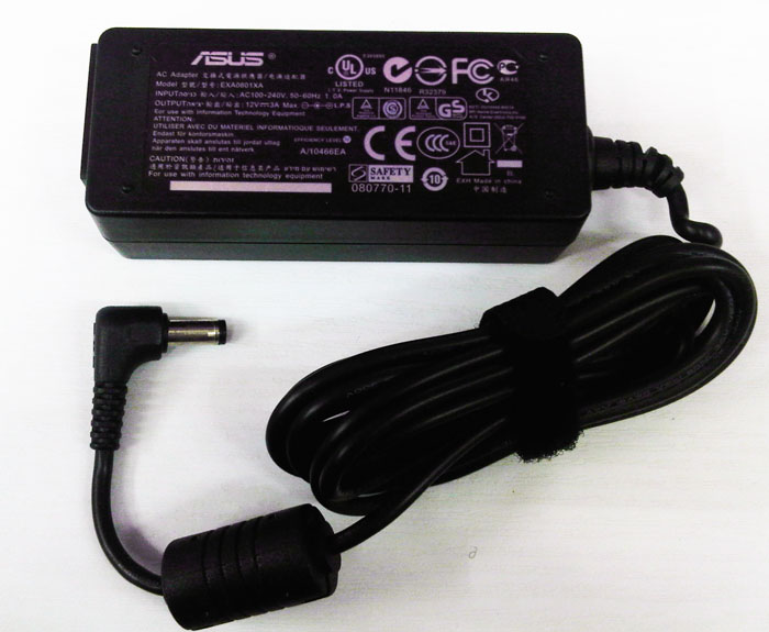 Adaptor Asus Eee Pc 12v 3a 36w Black Jakartanotebook Com