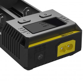Nitecore Intellicharger Universal Battery Charger 2 Slot for Li-ion and NiMH - New i2 - Black - 5