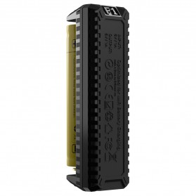 NITECORE Flexible Charger Baterai 1 Slot with Power Bank - F1 - Black - 5