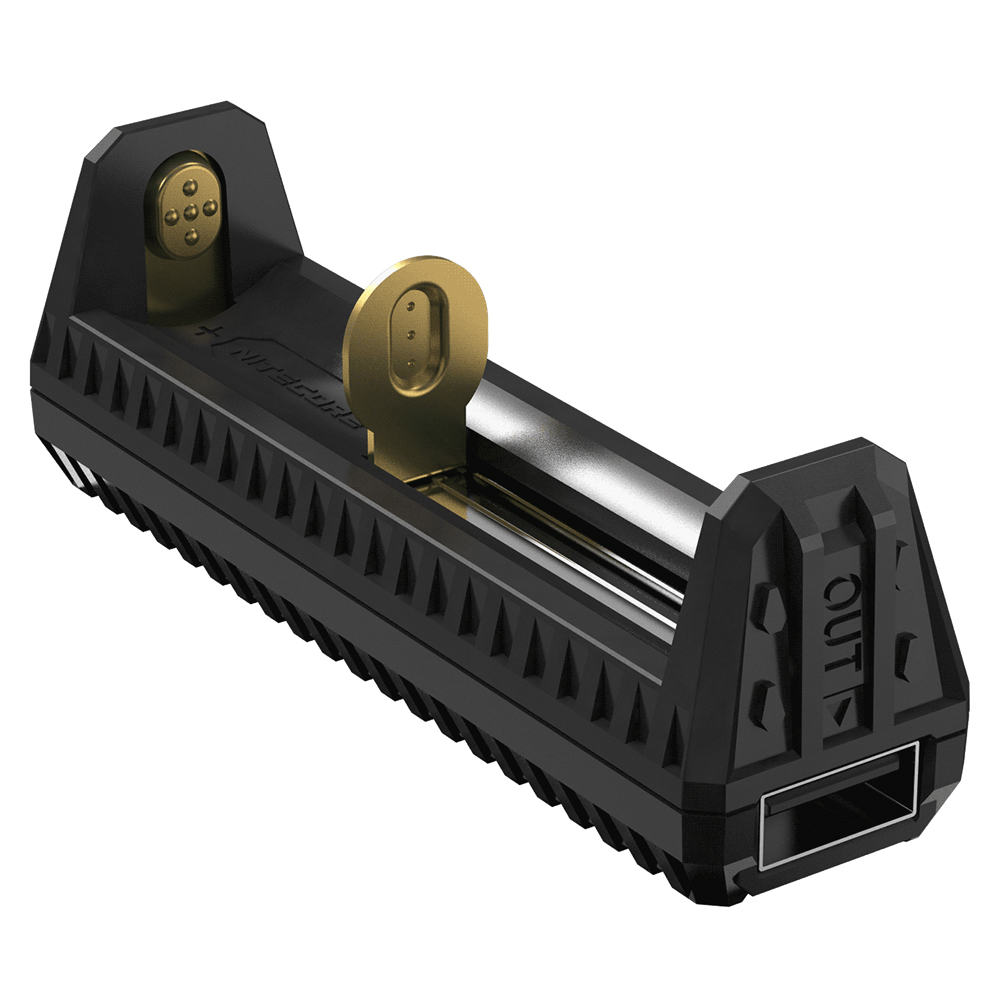 nitecore f1 universal battery charger 1 slot for li ion black jakartanotebook nitecore f1 universal battery charger 1 slot for li ion black jakartanotebook
