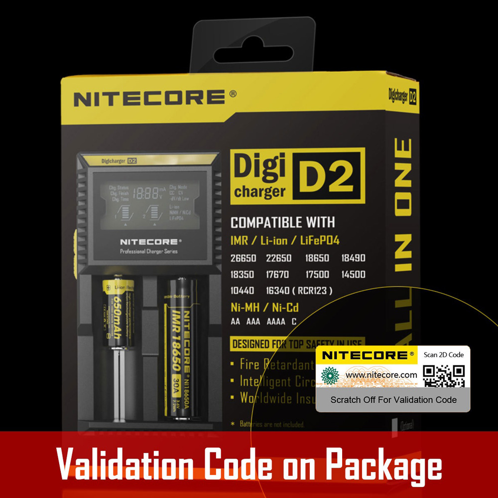 nitecore digicharger universal battery charger 2 slot for nitecore digicharger universal battery charger 2 slot for