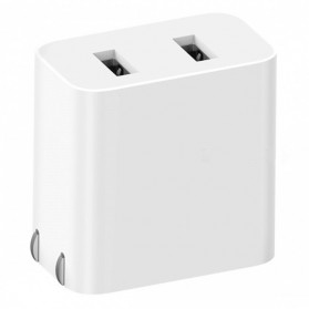 Xiaomi Charger USB 2 Port 2A - White - 1
