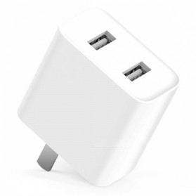 Xiaomi Charger USB 2 Port 2A - White - 2