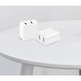 Xiaomi Charger USB 2 Port 2A - White - 5