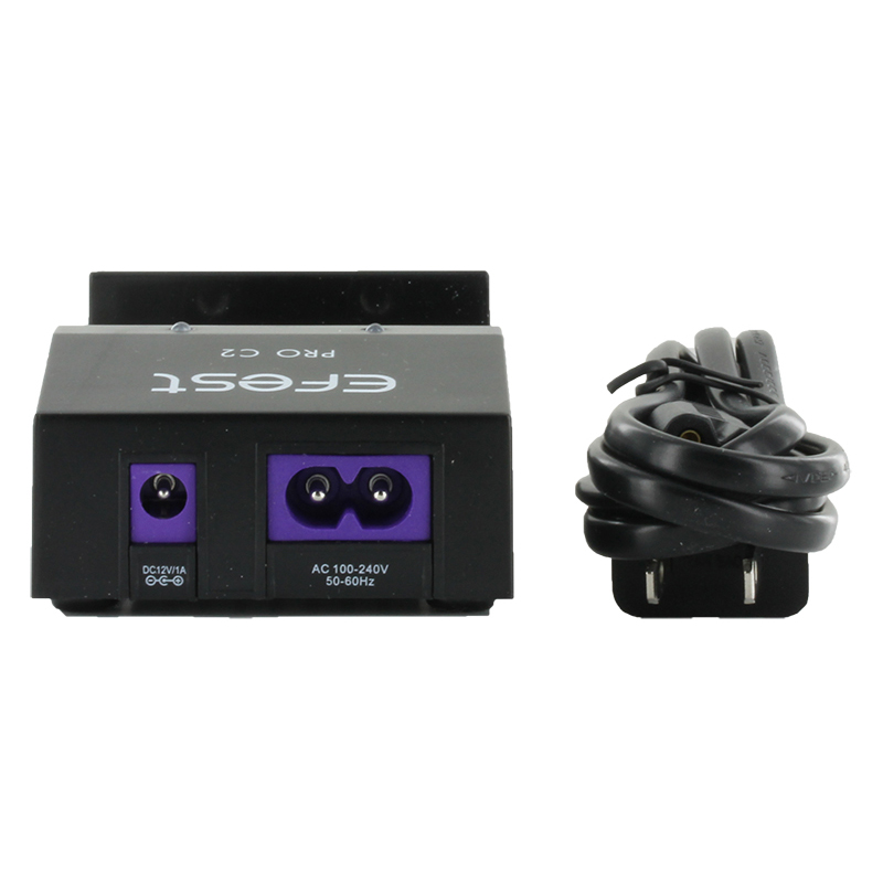 efest pro c2 battery charger 2 slot for li ion black efest pro c2 battery charger 2 slot for li ion black