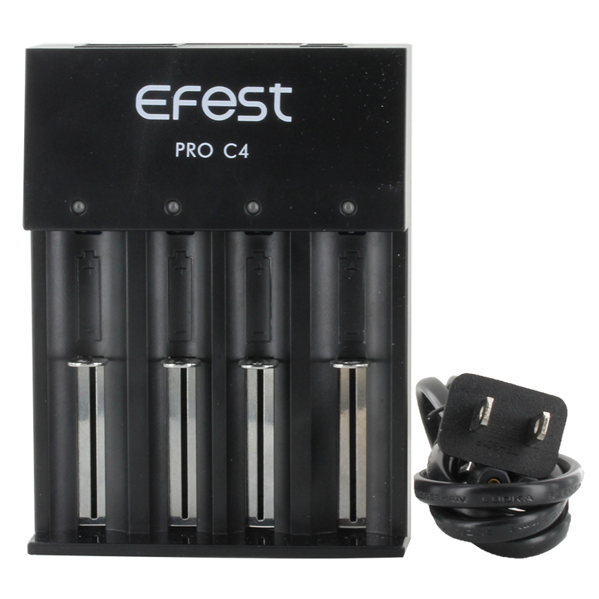 efest pro c4 battery charger 4 slot for li ion black efest pro c4 battery charger 4 slot for li ion black