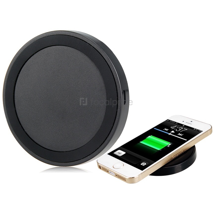 powerqi t200 wireless charging pad black powerqi t200 wireless charging pad black