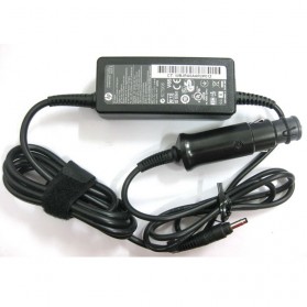Adapter Car Charger for HP 19.5V 2.05A Plug 4.0 x 1.7mm - Black - 1