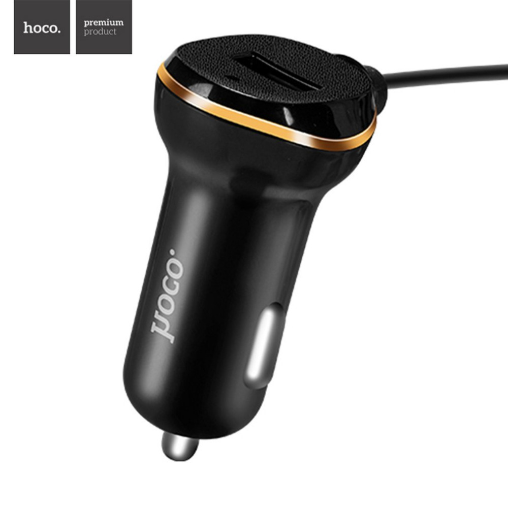 hoco usb charger mobil 1 port dengan kabel lightning 3 4a z14 black jakartanotebook hoco usb charger mobil 1 port dengan kabel lightning 3 4a z14 black jakartanotebook