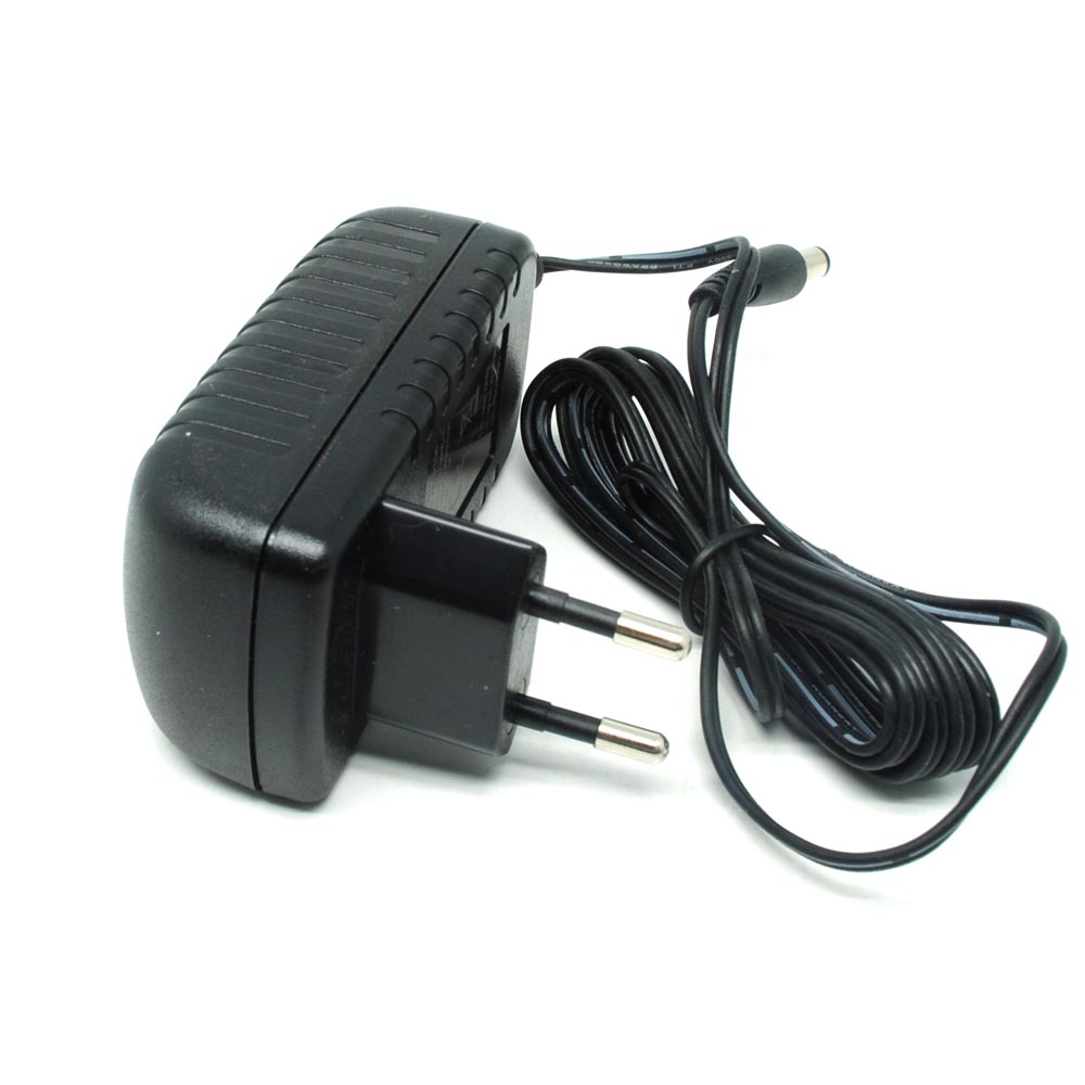 AC Adapter Alat Elektronik 12V 1A 5mm Pin - Black 