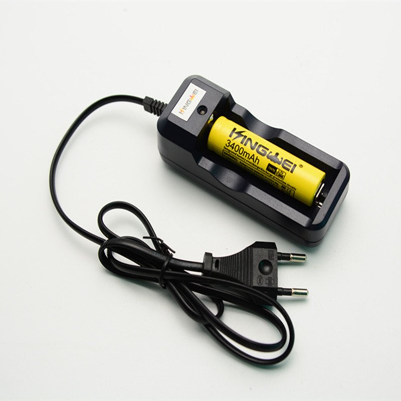 Charger Baterai 26650 1 Slot - HG-105LIX - Black