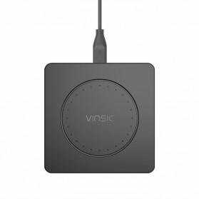 Vinsic Dapper W9 Qi Wireless Charger for Smartphone - Black - 3