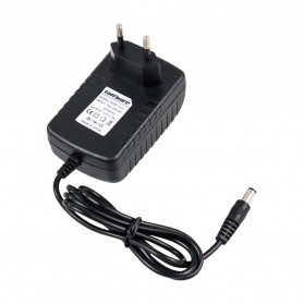 Taffware Power Adaptor LED Strip EU Plug DC12V 3A - DSM-1230 - Black - 1