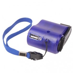 Charger Smartphone Tenaga Kinektik - Blue - 2