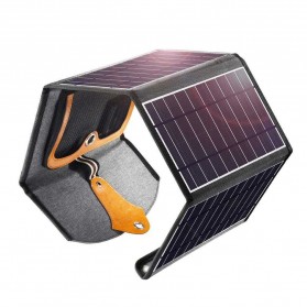 Choetech USB Foldable Solar Powered Charger 4 Panel 22W - SC005 - Gray