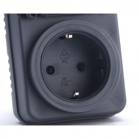 Taffware Digital Timer Switch with IP44 Waterproof - WT001 - Gray - 3