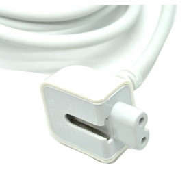 Apple MagSafe Original AC Power Extension Cord EU Plug Duckhead (Volex Original) - White - 2