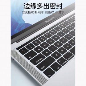 TPU Keyboard Cover for Macbook Pro 13 15 Inch with Touch Bar 2016 2017 2018 2019 - Black