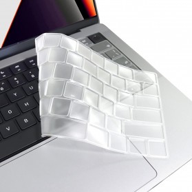 Batianda TPU Keyboard Cover for Macbook Pro 14/16 Inch 2021 A2442 A2485 - LK20 - Transparent - 2
