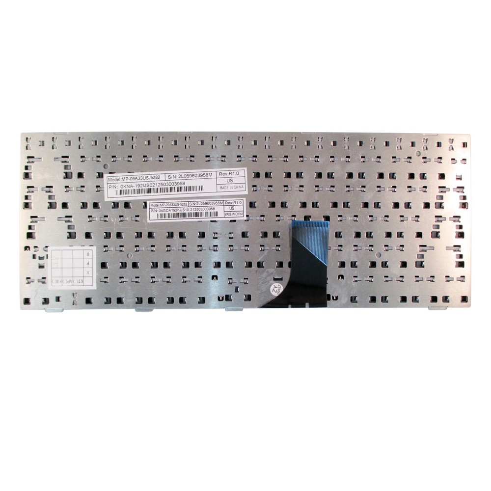Keyboard Asus Eee Pc Shell 1005ha 1008ha 1101ha Us Black Jakartanotebook Com